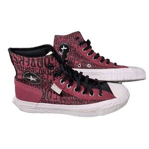 Converse Chuck Taylor All Star Hi Maroon/Black Lifestyle Shoes Unisex M7.5 W9.5